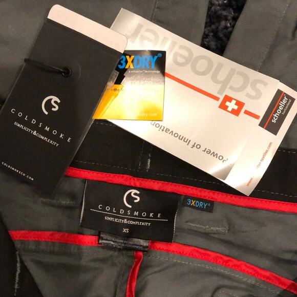 Coldsmoke KAPVIK 3/4 Length Hiking Biking Pants Olive Green  Size XS - Picture 5 of 8